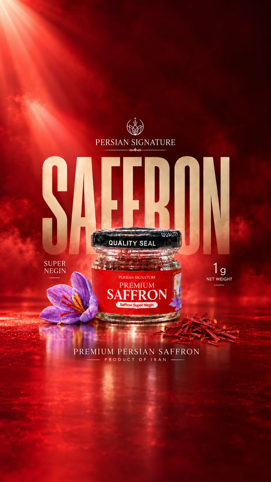 Premium Saffron 1g